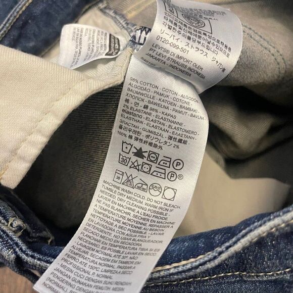 Levi’s Made & Crafted 721 High Rise Skinny Ankle Jeans - RARE - Picture 12 of 12